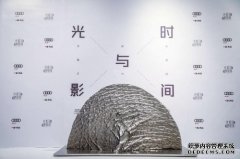奥迪A7多媒体雕塑艺术展开幕，光影交融